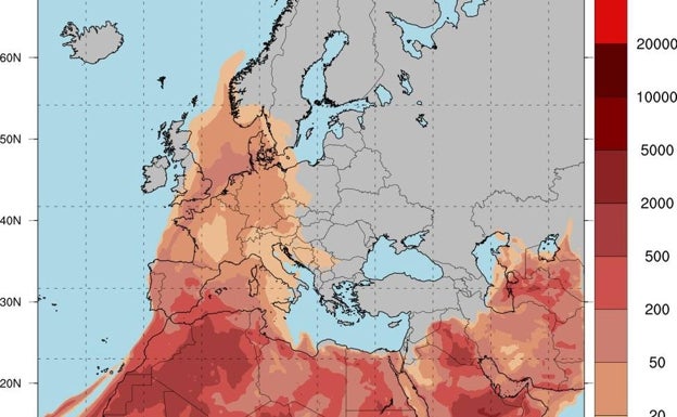 Alicante se prepara para una nueva irrupción de polvo sahariano este fin de semana
