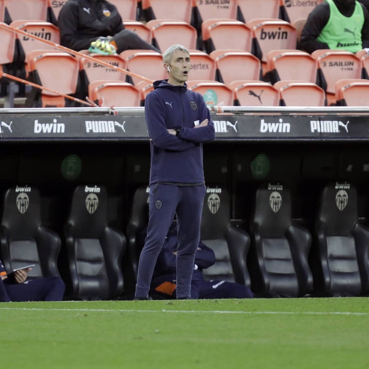 Javi Gracia: «No voy a admitir que se dude de si el equipo quiere»