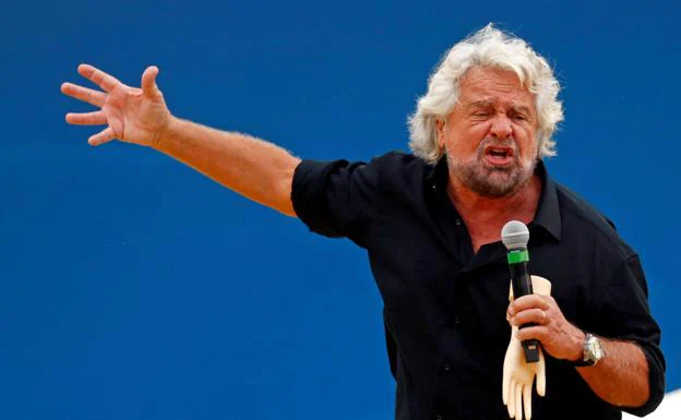 Beppe Grillo, líder del Movimiento 5 Estrellas./Reuters