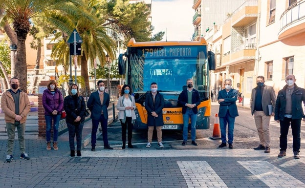 Una nueva línea de autobús unirá Albal, Catarroja, Massanassa, Alfafar y Benetússer con el metro de Paiporta