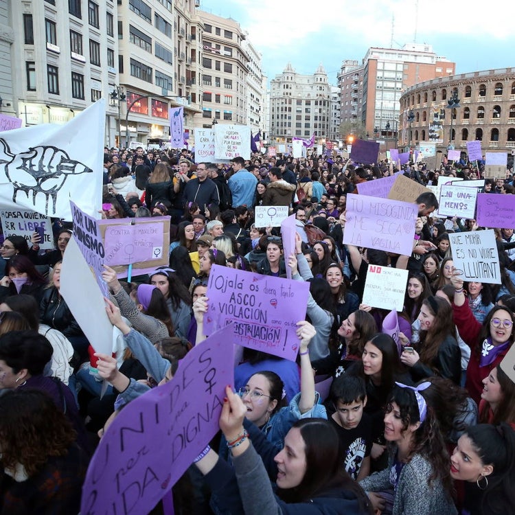 Valencia ya ha recibido una docena de peticiones para concentraciones el 8-M