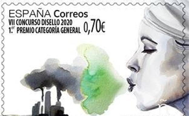 Una valenciana gana el concurso nacional de diseño de sellos de Correos