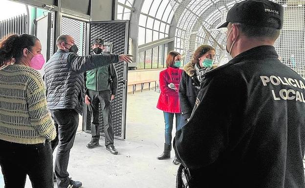 El One Wall se cede a Salud Pública para la vacunación