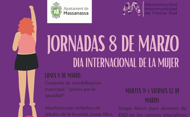 Las áreas municipales colaboran en el programa de la Semana de la Mujer