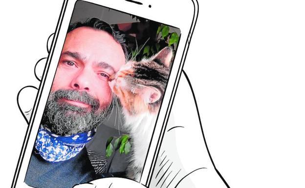 El selfi de Sergio Villanueva