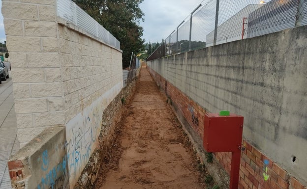 Las obras en el barranco Fosc de Alzira minimizarán las inundaciones en el casco urbano