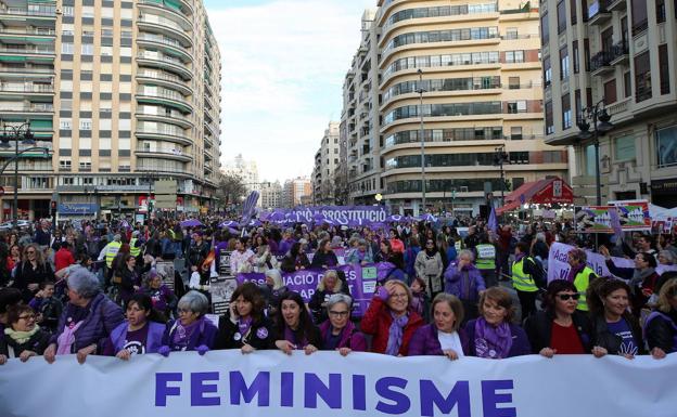 Preparan 43 concentraciones en la Comunitat Valenciana por el 8M «sin ningún informe en contra» sanitario o policial