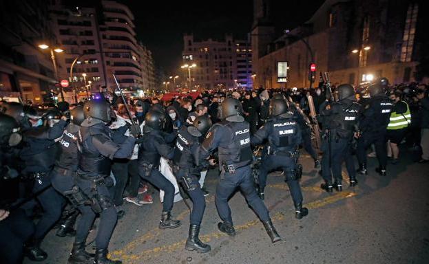 Calero dice que de los vídeos de las protestas por Hasél en Valencia «se deduce que la actuación policial fue adecuada»