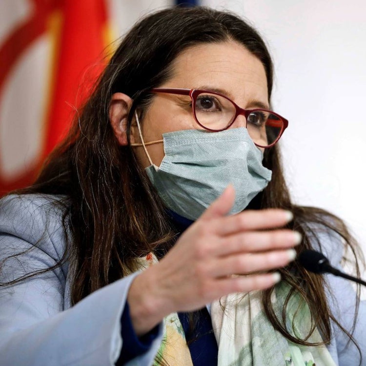 Oltra no irá a la concentración del 8-M pero dice que cumple con las medidas de seguridad
