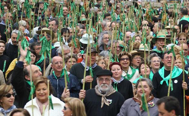 Castellón moviliza a la Policía para impedir una Romería de les Canyes alternativa