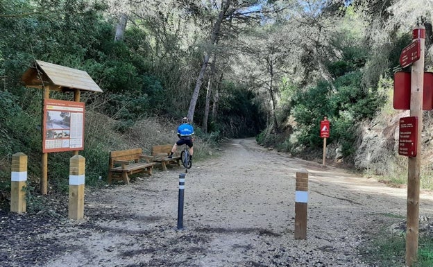 Recuperan el trazado del tren Dénia Carcaixent para bicicletas y peatones