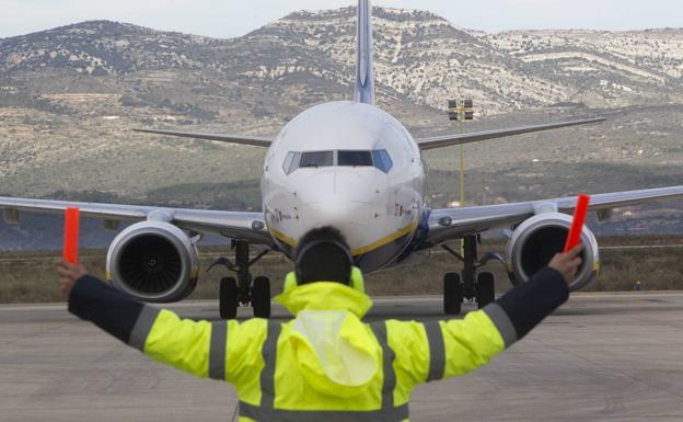 El aeropuerto de Castellón prevé reactivar la ruta a Bilbao en junio con dos frecuencias semanales