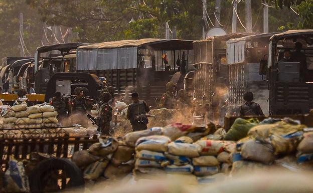 Las fuerzas de seguridad de Myanmar continúan la matanza de manifestantes