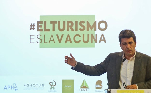 Mazón reclama medidas para el turismo: «Ya está bien de aguantar, estoy perdiendo la paciencia»