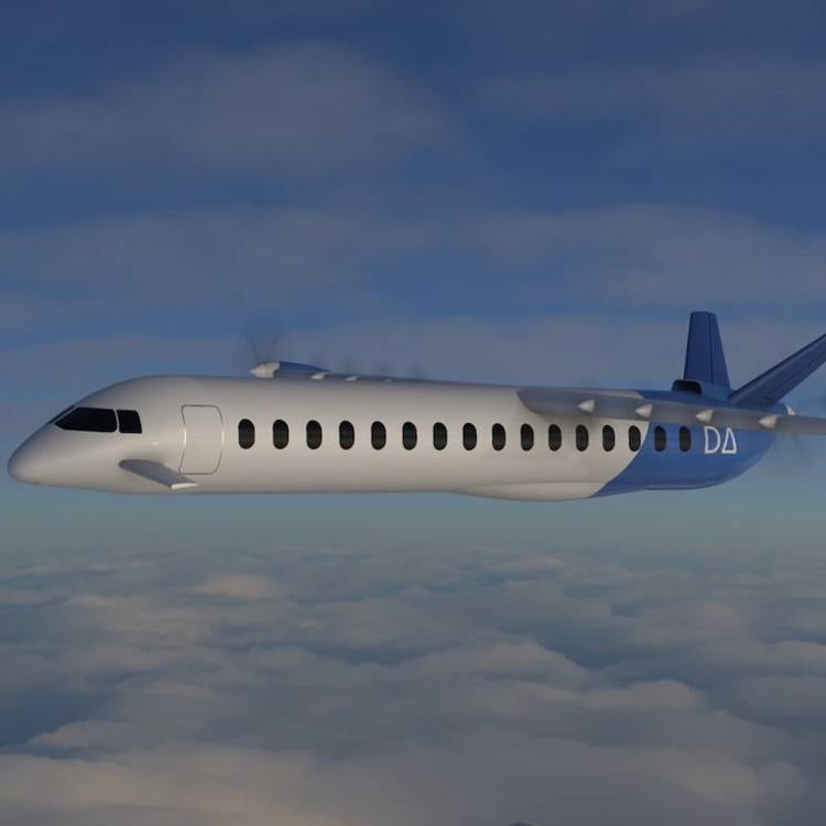 Air Nostrum puja por los fondos europeos con un avión eléctrico