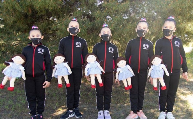 Las prebenjaminas del Club Aceus de Sueca logran un cuarto puesto en el Campeonato Nacional