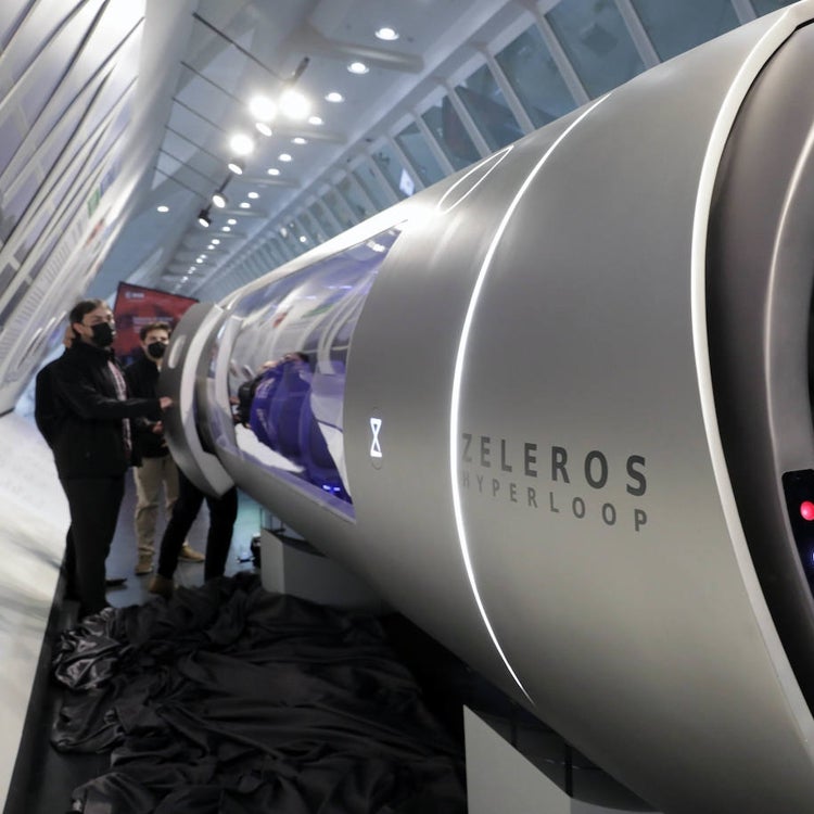 Zeleros desvela su 'hyperloop'
