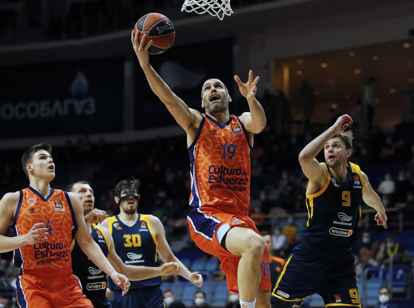 Las mejores imágenes del Khimki Moscow - Valencia Basket