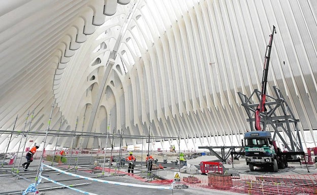 La Ciudad de las Artes gasta 1,6 millones en más obras para reparar el Ágora