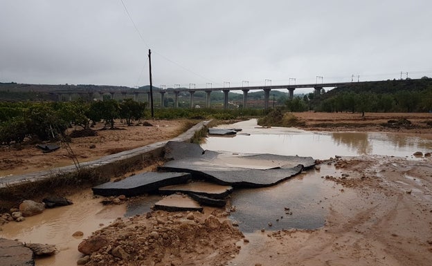 Adif licita el primer proyecto para evitar las inundaciones en la Font de la Figuera causadas por las infraestructuras viarias