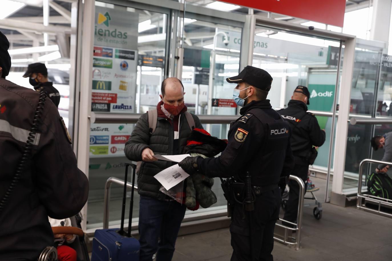 Controles en el cierre perimetral de la Comunitat Valenciana para Semana Santa