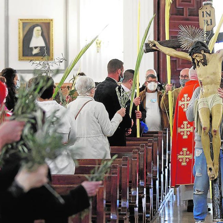 Domingo de Ramos sin palmas en las calles