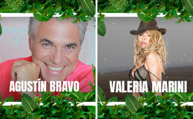 'Supervivientes 2021': Agustín Bravo y Valeria Marini, nuevos confirmados del 'reality'