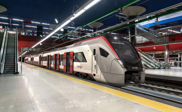 Así serán los nuevos trenes de Cercanías