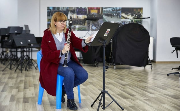 Daniela González, presidenta de la Federación de Sociedades Musicales de la Comunitat Valenciana. /Iván Arlandis