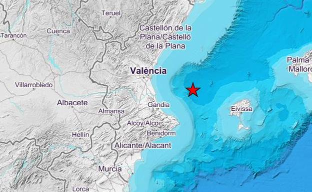 Valencia registra dos terremotos durante la madrugada