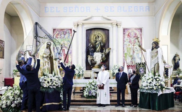 La Semana Santa Marinera cierra sus festejos en Valencia con la esperanza de sacar las procesiones a la calle el próximo año