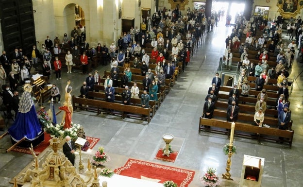 La Virgen de la Alegría protagoniza el Encuentro con el Cristo Resucitado en San Nicolás