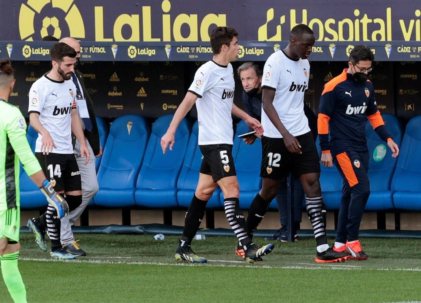 Las mejores imágenes del Cádiz CF-Valencia CF