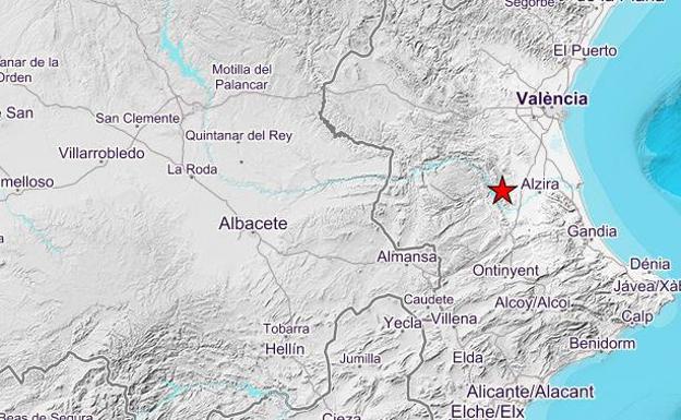 La Comunitat Valenciana registra el tercer terremoto en los últimos días