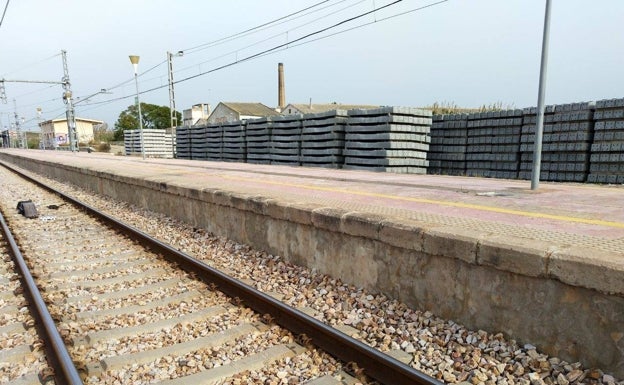 Obras en Massalfassar para instalar el tercer carril