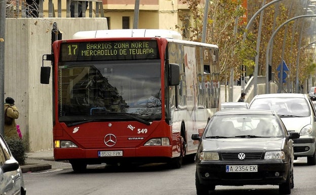 Detenido por tocamientos a una mujer en un autobús de San Vicente del Raspeig