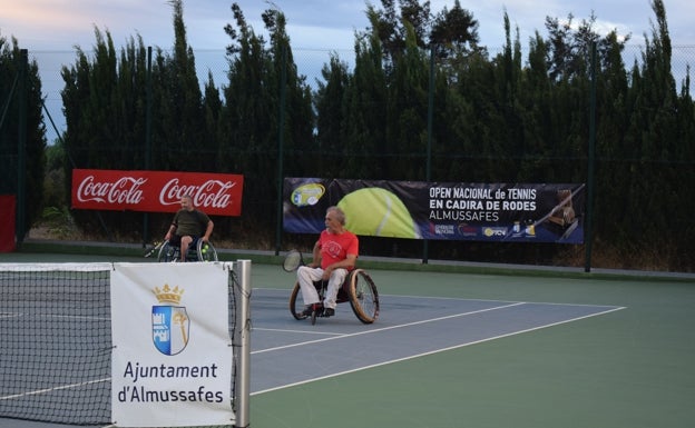 Almussafes acoge el Open de Tenis en silla de ruedas