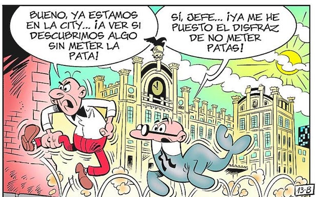 Mortadelo y Filemón, de misión en Valencia