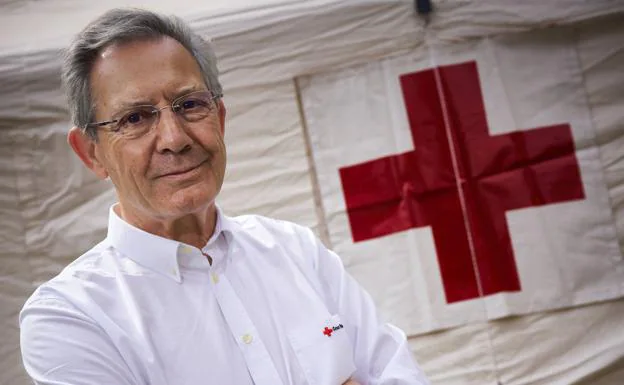 Javier Senent, presidente de Cruz Roja Española./José Ramón Ladra