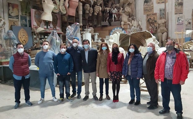 Giner: "Exigimos a Ribó que cumpla con el compromiso de recuperar la Ciudad del Artista Fallero"