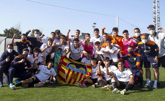 El Juvenil B del Valencia se proclama campeón