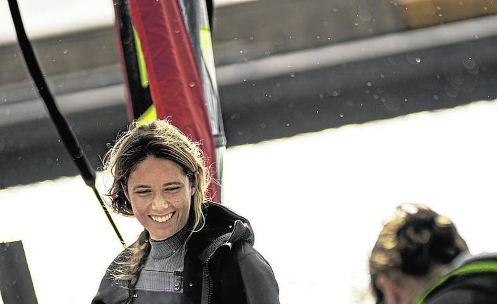 Andrea Emone, la ingeniera aeroespacial que es feliz en el mar