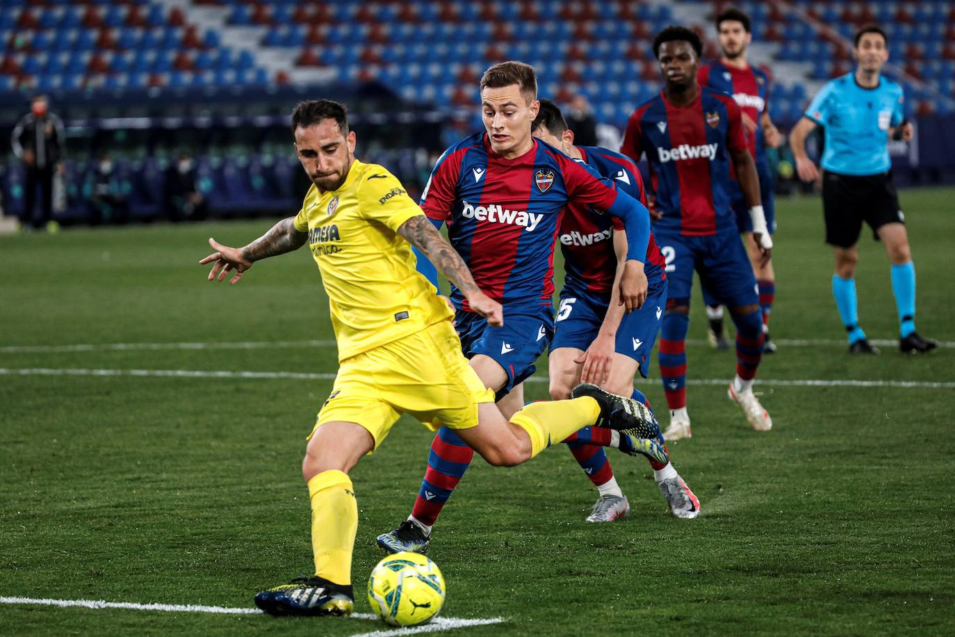Las mejores imágenes del Levante UD-Villarreal CF