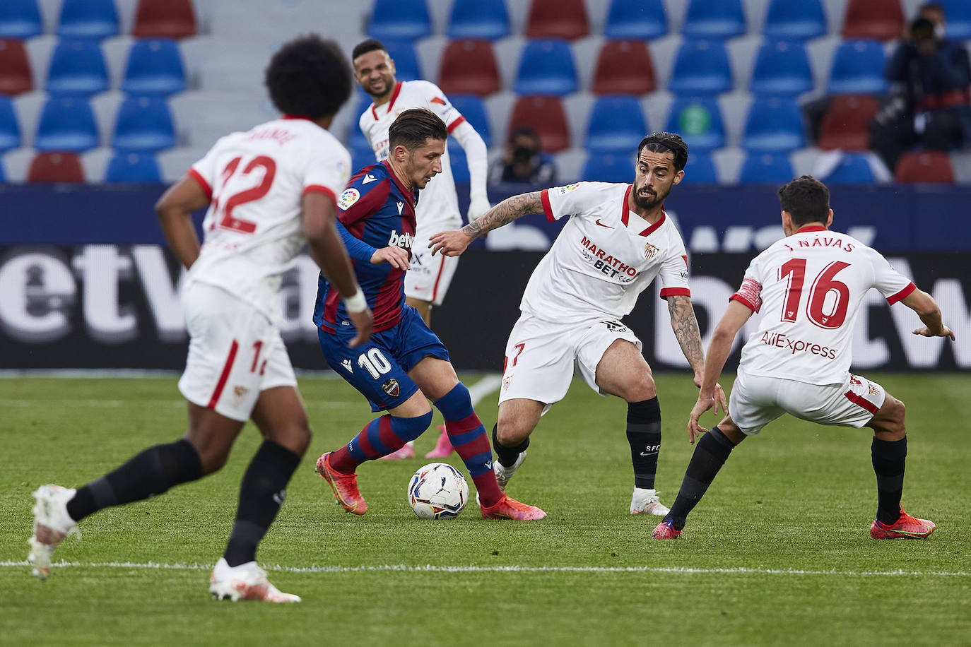 Las mejores imágenes del Levante UD-Sevilla FC