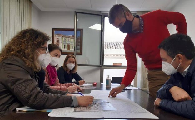 La Pobla avanza en la segunda fase del carril bici con la proyección de la pasarela sobre la autovía V-21