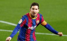 Messi aprieta por el quinto doblete de su carrera