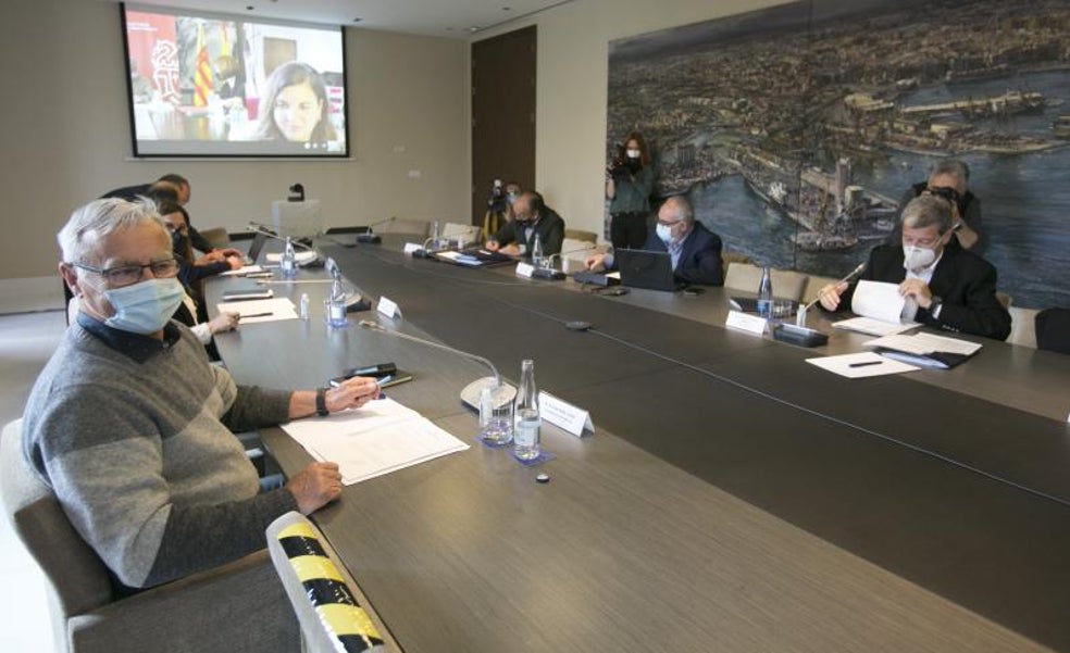Ribó se reunirá con los empresarios a favor de la ampliación del puerto