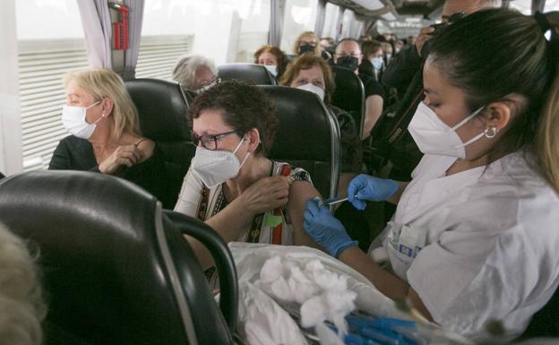 La vacunación sigue acelerándose en la Comunitat Valenciana