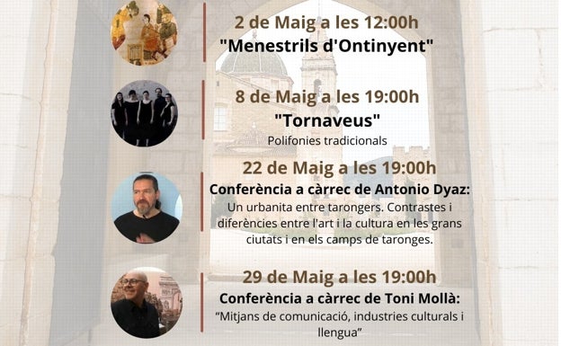 La Valldigna organiza conciertos de época, música tradicional y charlas en mayo