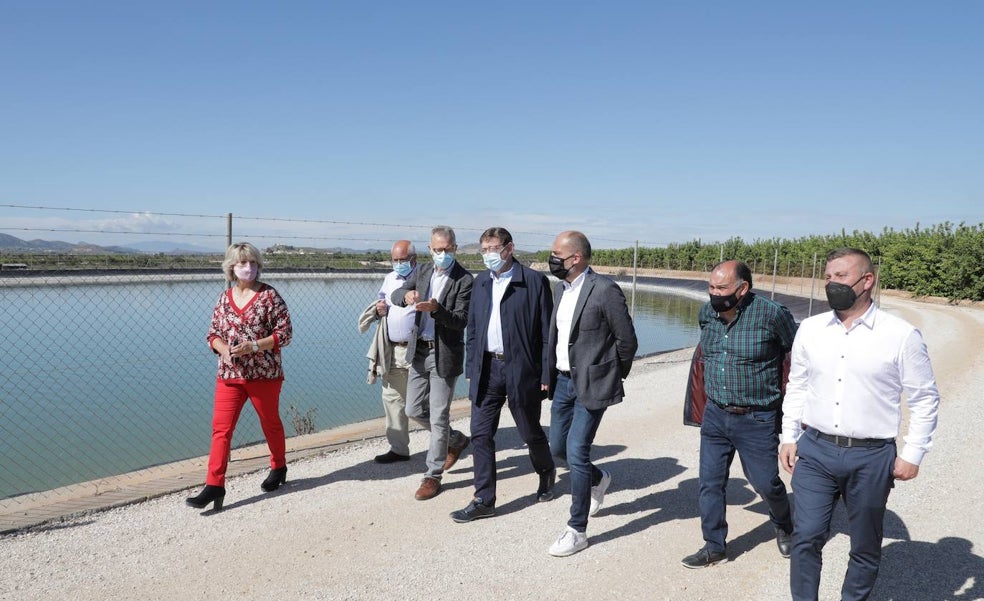 Puig trata de tranquilizar a los regantes tras no reunirse con Murcia y Andalucía en defensa del trasvase